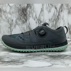 Saucony Women’s SWITCHBACK ISO ~ grey/mint ~ Size 7 ~ Pre-Loved